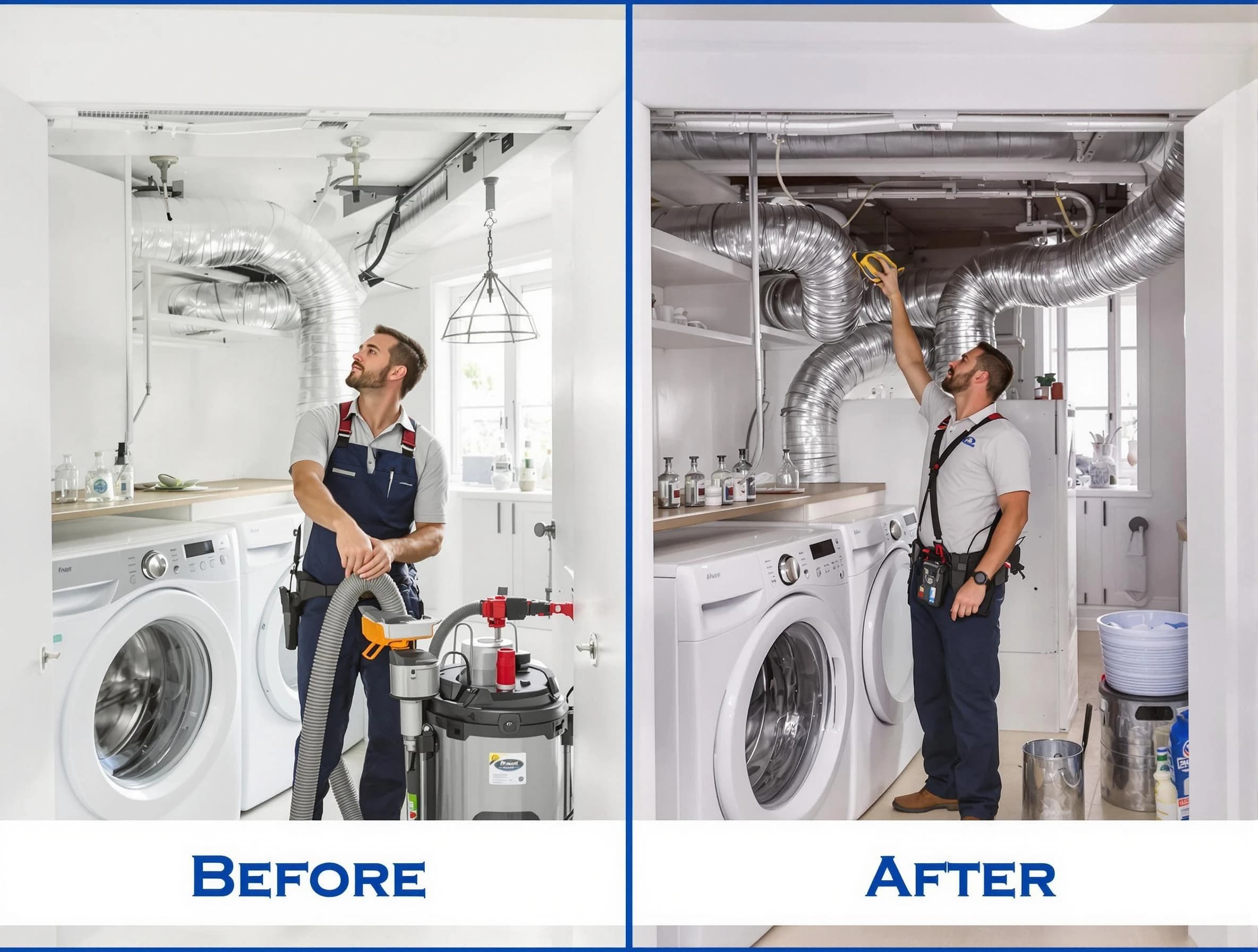 Expert gas dryer vent cleaning by Highland Lakes Dryer Vent Cleaning in Highland Lakes