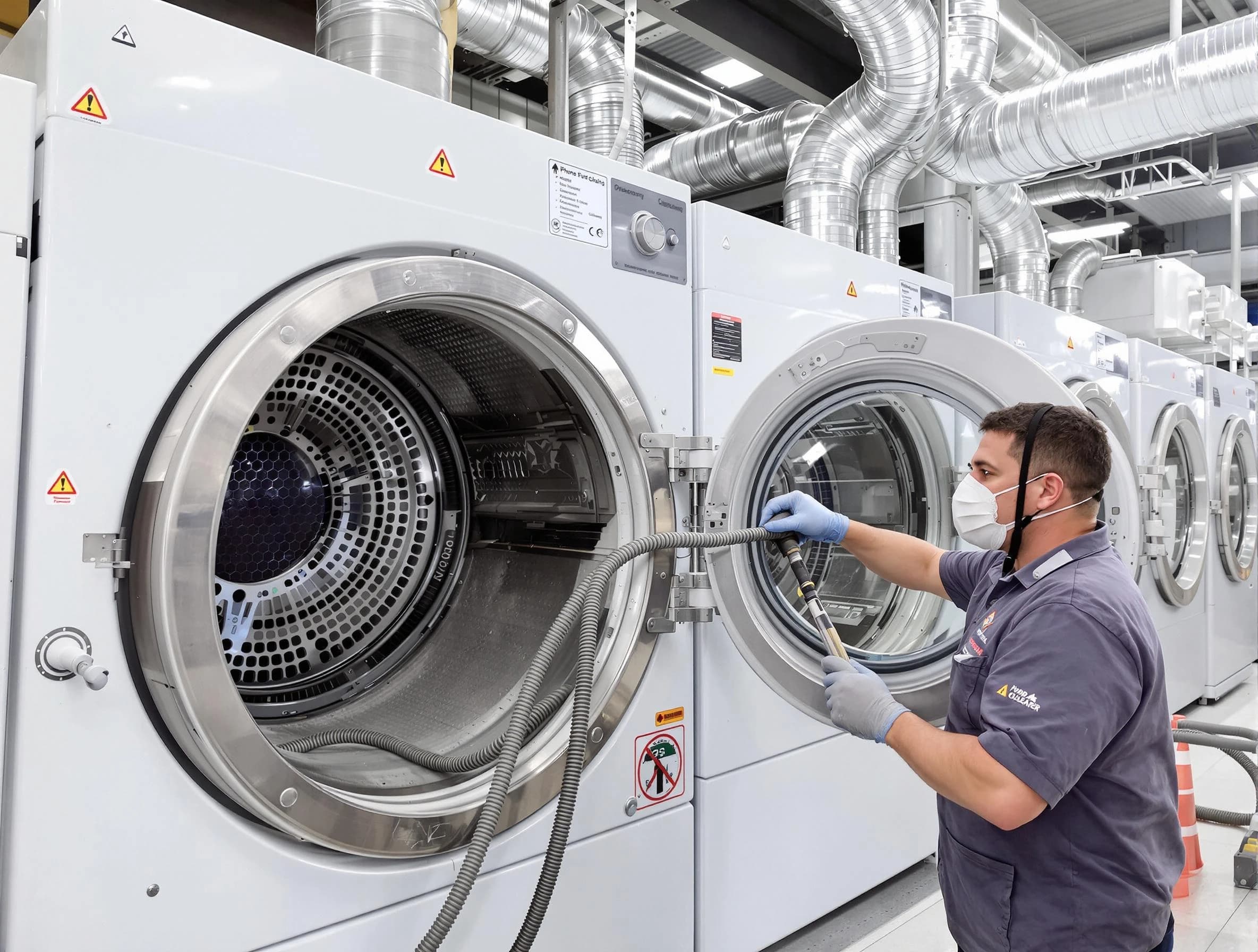 Industrial-grade dryer vent cleaning by Highland Lakes Dryer Vent Cleaning in Highland Lakes