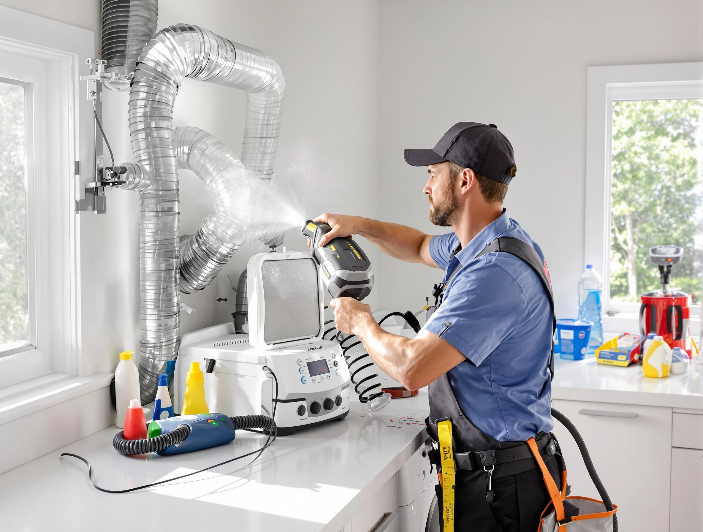 Residential Dryer Vent Cleaning in Highland Lakes