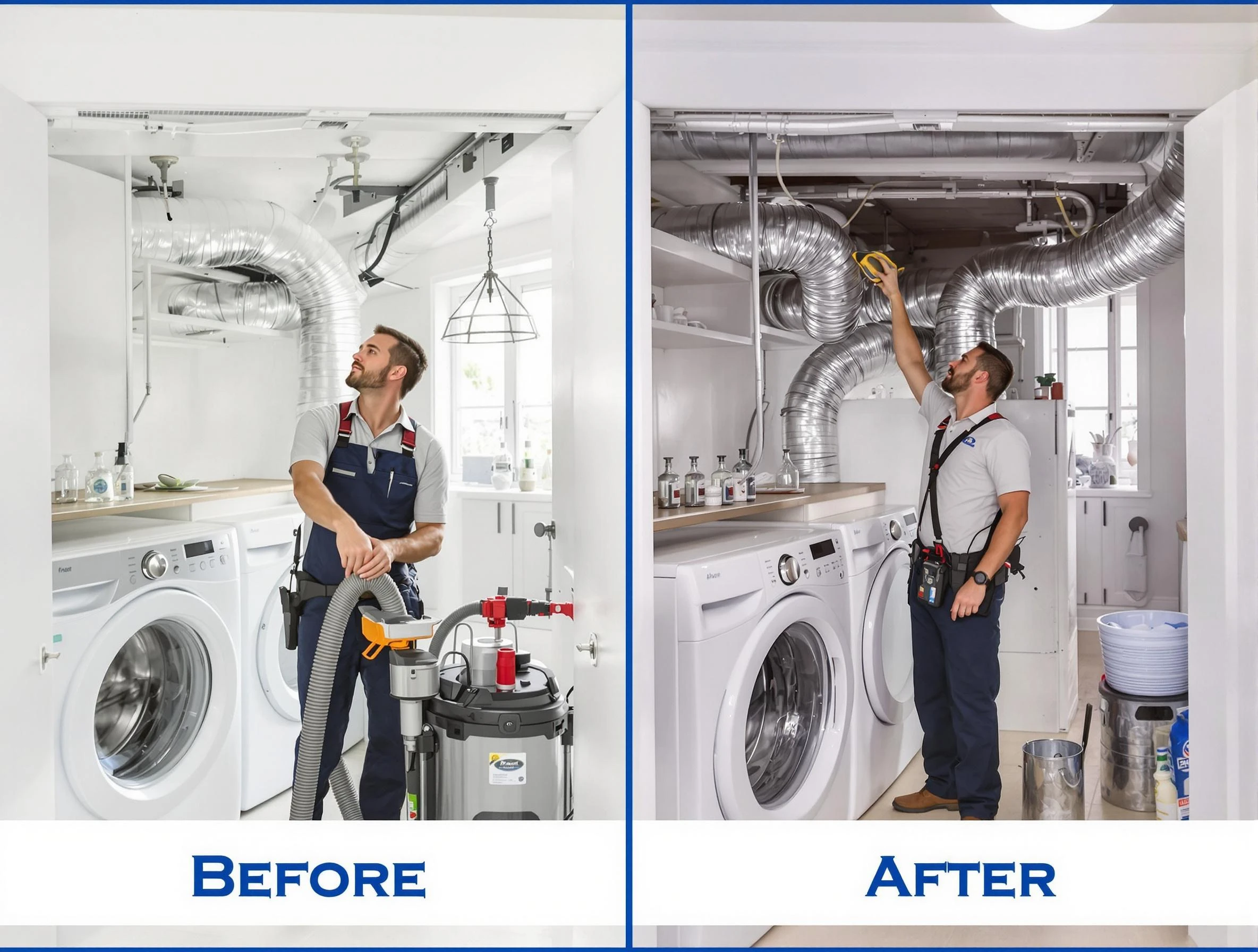 Expert gas dryer vent cleaning by Highland Lakes Dryer Vent Cleaning in Highland Lakes