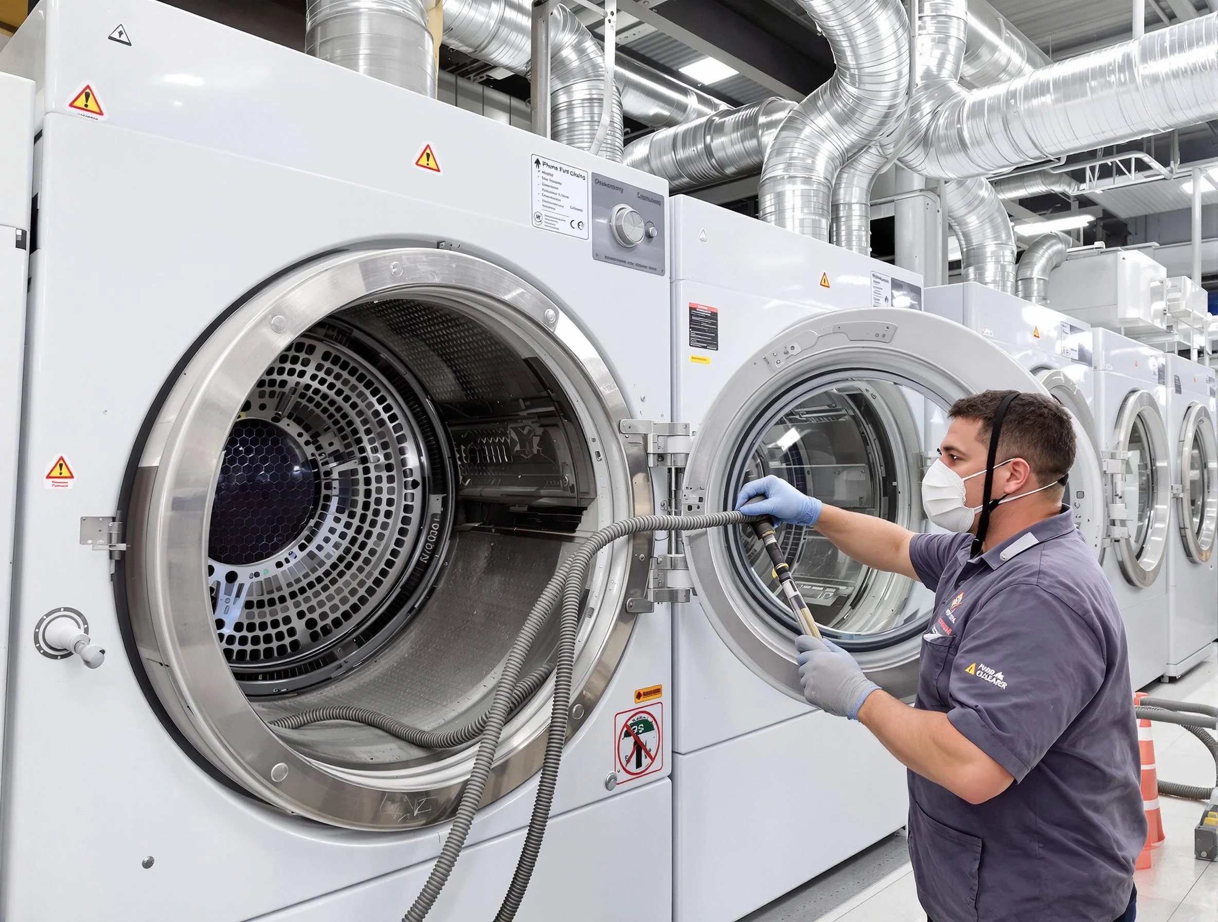 Industrial-grade dryer vent cleaning by Highland Lakes Dryer Vent Cleaning in Highland Lakes